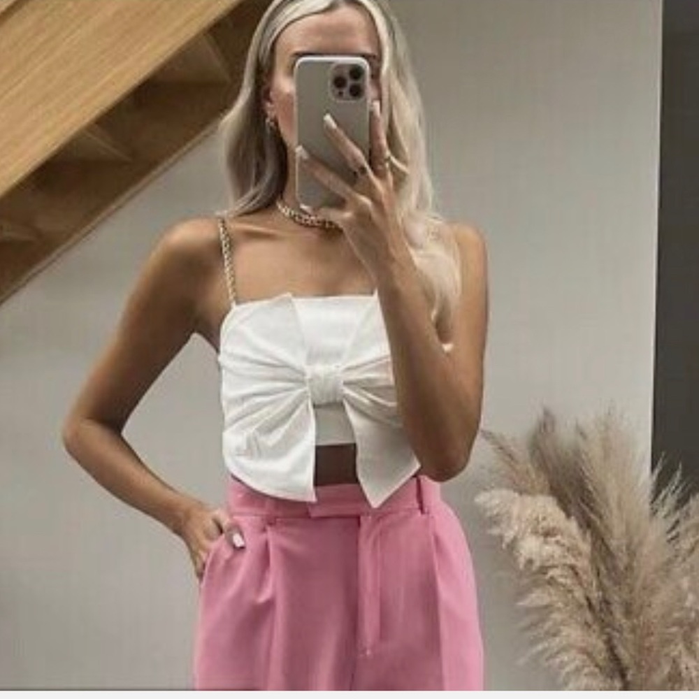 Zara chain strap top